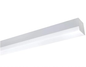 تصویر چراغ روکار خطی لومینا با ماژول برق مستقیم به طول 60 سانتیمتر 12 وات نور استاندارد برند مازی نور کد M458EL60LED1840-W 