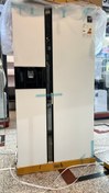 تصویر یخچال ساید 700 لیتری هیتاچی مدل HITACHI RSX700 رنگ سفید Side refrigerator 700 liters Hitachi model HITACHI RSX700 white