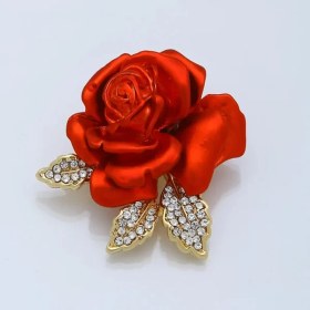 تصویر کد A-113 | گل‌سینه گل رز نگینی 