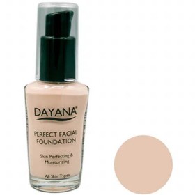 تصویر کرم پودر مدل Perfect Facial حجم 30 میلی لیتر دایانا 03 Dayana Perfect Facial Foundation