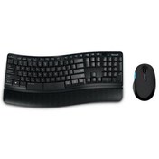 تصویر Microsoft Sculpt Comfort Desktop Keyboard and Mouse Microsoft Sculpt Comfort Desktop Keyboard and Mouse