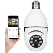 تصویر دوربین لامپی چرخش 360 درجه قابل کنترل با نرم‌افزار V720 