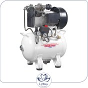 تصویر کمپرسور دو یونیت با درایر oil free dry air compressor two units 