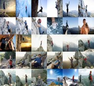 تصویر مجموعه 140 عکس با کیفیت شاتر استوک با موضوع کوهنوردی و صخره نوردی 