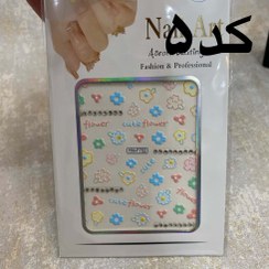 تصویر ‌برچسب ناخن فانتزی - کد۵ 
