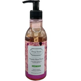 تصویر ژل شستشو صورت گلاب دیپ سنس | Deep Sense Organic Rose Water Face Wash Gel 