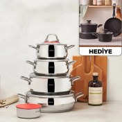 تصویر ست قابلمه 10 پارچه Karaca Emirgan XL 