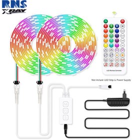 تصویر کنترلر دیجیتال بلوتوثی SP611E دو خروجی RGB 