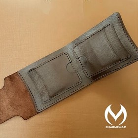 تصویر کیف جیبی مردانه کیف پول جاکارتی چرم طبیعی و دست دوز قیمت مناسب هدیه با تخفیف 