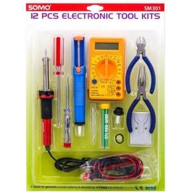 تصویر مجموعه ابزار ۱۲ عددی سومو مدل SM301 