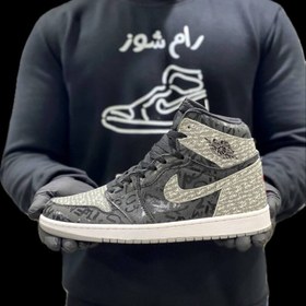 تصویر کتونی نایک جردن 1 مدل Air jordan 1 rebellionaire 