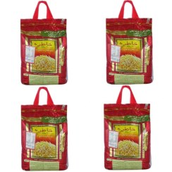 تصویر برنج باسماتی سیلا طلایی 1121 خاطره وزن 10 کیلوگرم (۴ عدد) 