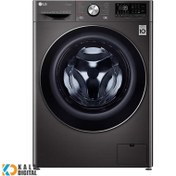 تصویر ماشین لباسشویی ال جی 10.5 کیلویی مدل WV9142BRP LG washing machine  wv9142brp 10.5 kg