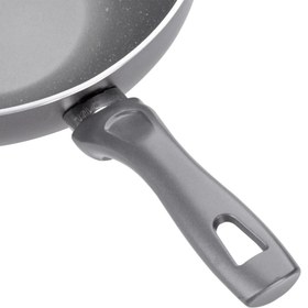 تصویر تابه وک سایز ۲۸ تک ظرف رنگ طوسی 