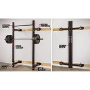 تصویر سازه پاور رک تاشو مدل 290C کیاورزش Structure of folding power rack model 290C