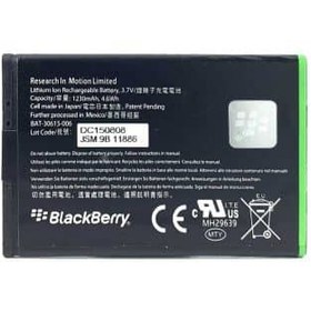 تصویر باتری گوشی بلک بری مدل Bold 9900 ظرفیت ۱۲۳۰ میلی‌آمپر 