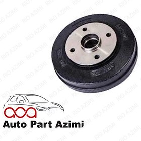 تصویر کاسه چرخ عقب ریو شرکتی بدون ABS 