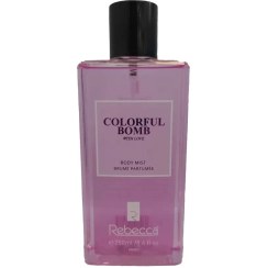 تصویر بادی اسپلش colorful bomb with love ربکا REBECCA 