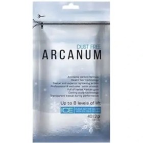 تصویر پودر دکلره آرکانوم مدل آیس حجم 40 گرم Arcanum Powder Bleaching Ice 40gr