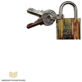 تصویر قفل آویز کد 20 طلایی 