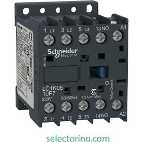 تصویر کنتاکتور مینیاتوری 9 آمپر 220 ولت LC1K0910M7 اشنایدر Schneider 