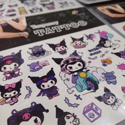 تصویر تتو موقت بدن طرح کرومی و ملودی 