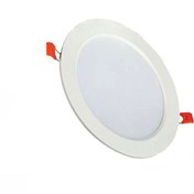 تصویر پنل 24 وات LED توکار گرد سان لوکس مدل IPD24 بک لایت 