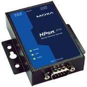 تصویر مبدل سریال به اترنت صنعتی موگزا MOXA NPort 5110 Serial to Ethernet Device Server 