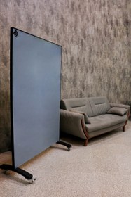 تصویر گلس برد پرتابل مغناطیسی یک طرفه 