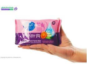 تصویر دستمال مرطوب بهداشتی بانوان دافی 20 عددی ا Dafi Intimate Wet Wipes 20PCS Dafi Intimate Wet Wipes 20PCS