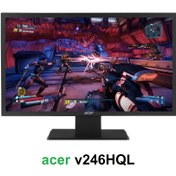 تصویر مانیتور ایسر 24اینچ مدل V246HQL Monitor 24 Inch ACER V246HQL