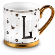 تصویر ماگ کاراجا حرف L حجم ۳3۰ میلی 