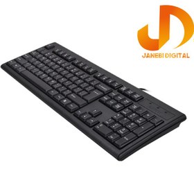 تصویر کیبورد و ماوس ای فورتک مدل KR-8520DS A4Tech KR-8520DS Keyboard and Mouse