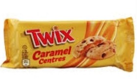 تصویر کوکی با مغز کارامل ۱۸۰ گرم توییکس – twix 