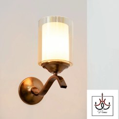 تصویر لوستر دیواری مدرن رومالوستر کد EF-06 با طراحی ساده و شیک 