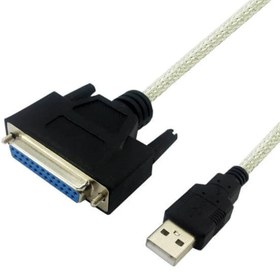 تصویر تبدیل USB به پارالل 25 پین (پرینتر) دی نت 