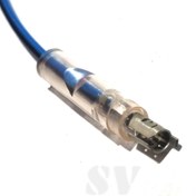 تصویر سوکت تک فیش لول فشنگی نمایشگر دمای اب پراید سیم خودرویی لحیمی 