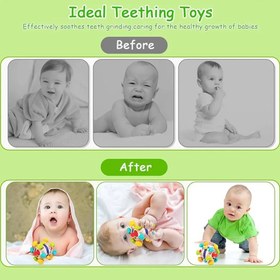 تصویر اسباب بازی دندانگیر جغجغه ای فضایی کد 6035 