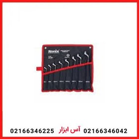 تصویر مجموعه 8 عددی آچار دو سر رینگ رونیکس مدل RH-2304 