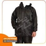 تصویر کاپشن و شلوار بادگیر خزدار مدل ۰۱ ضد آب 