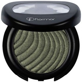 تصویر سایه چشم تکی فلورمار شماره 13 رنگ Golden Green Flormar Eye Shadow No 13 Golden Green