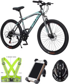 تصویر OFTER 2024 MOUNTAIN BIKE 26 اینچ 21 سرعت دوچرخه ورزشی تناسب اندام دوچرخه دوچرخه بزرگسالان مردان و زنان این دوچرخه یونسکس با کلاه ایمنی رایگان، نگهدارنده موبایل، کمربند ایمنی ارائه می شود - ارسال 20 روز کاری OFTER 2024 MOUNTAIN BIKE 26 inch 21 speed sports bike fitness Bicycle Adult Bike Mens and Women this unisex bicycle comes with free helmet,mobile holder,safety belt
