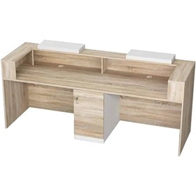 تصویر میز کانتر پذیرش 2 نفره 