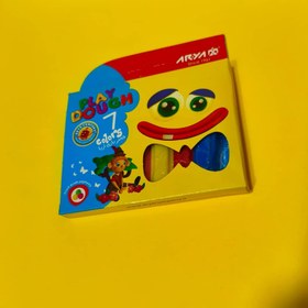 تصویر خمیر بازی 7رنگ آریا 