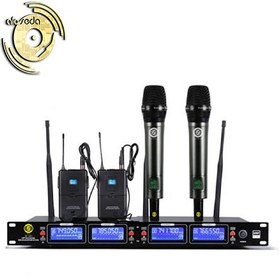 تصویر میکروفن بیسیم یقه ای زیکو Zico UR-1000HC Microphone Zico UR-1000HC