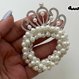 تصویر کش مرواریدی تاجدار 