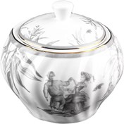 تصویر قندان چینی گلدکیش طرح Adlya مدل GK701107-5 