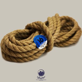 تصویر طناب کنفی سایز 16 میلی متر 1کیلوگرم ا jute rope 16 mm jute rope 16 mm