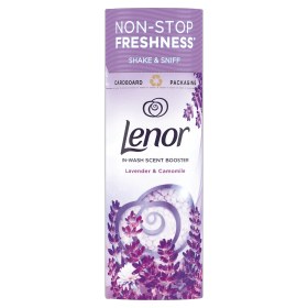 تصویر دانه خوشبوکننده لباس لنور رایحه اسطوخودوس و بابونه176گرم-Lenor(Lavender & Camomile) 