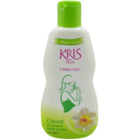 تصویر لوسیون بدن مرطوب کننده و نرم کننده مدل Casual حجم 100 میل کریس Kris Body Lotion Casual 100 ml